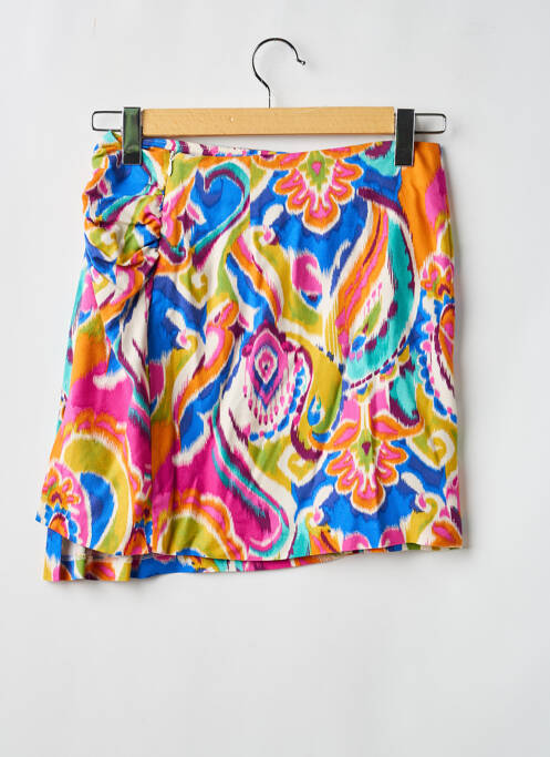 Jupe courte orange IMPERIAL femme