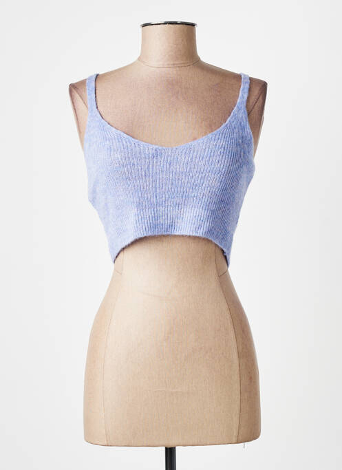 Débardeur violet MANGO femme