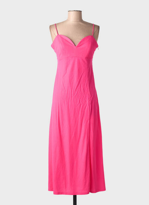 Robe courte rose MANGO femme