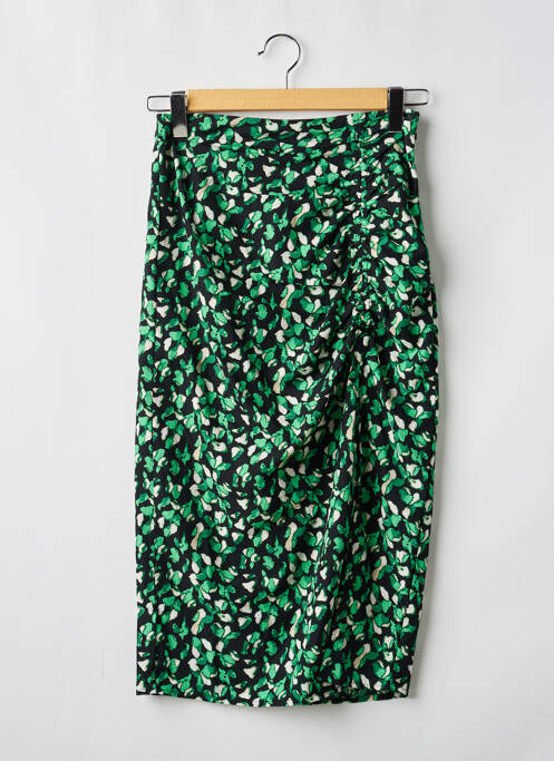 Jupe mi-longue vert VILA femme