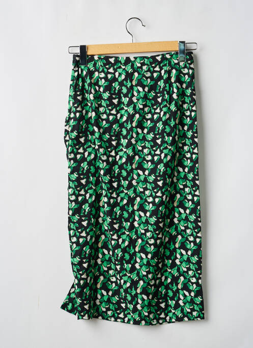 Jupe mi-longue vert VILA femme