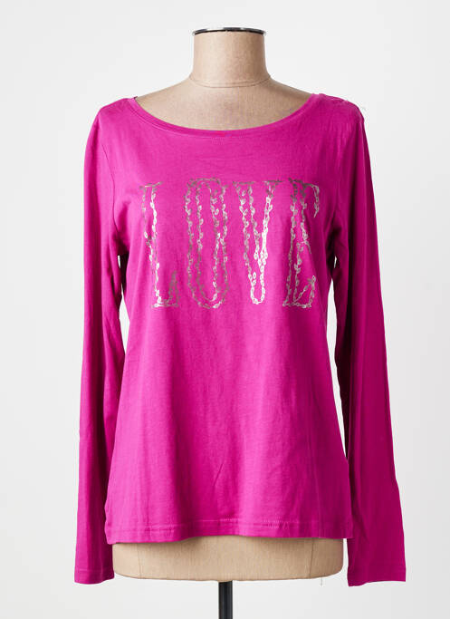 T-shirt violet TOM TAILOR femme