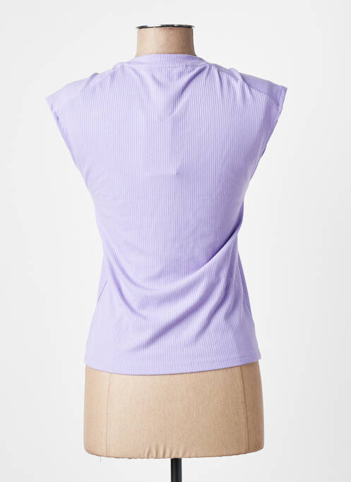 Top violet MANGO femme