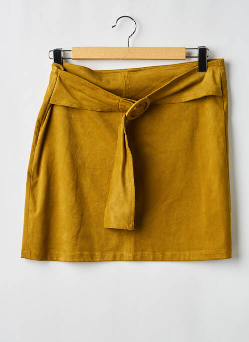 Jupe courte jaune MOLLY BRACKEN femme