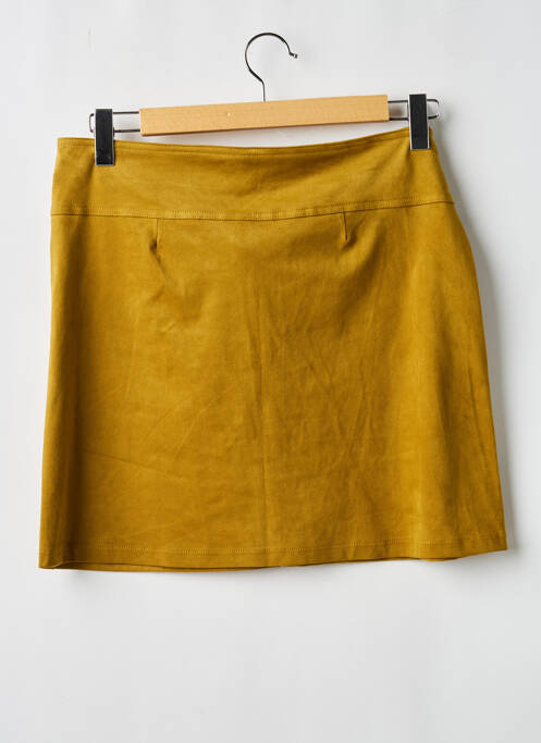 Jupe courte jaune MOLLY BRACKEN femme