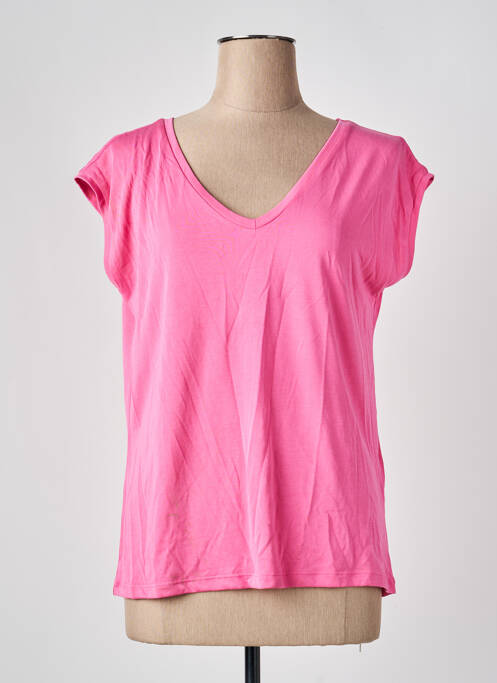 T-shirt rose PIECES femme