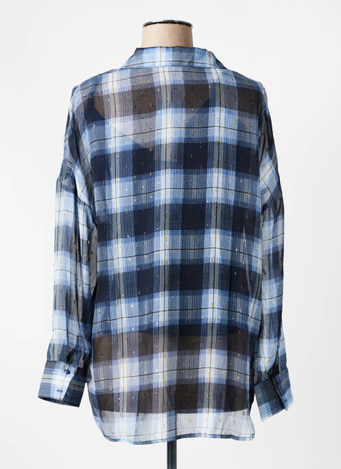 Chemisier bleu ONLY femme