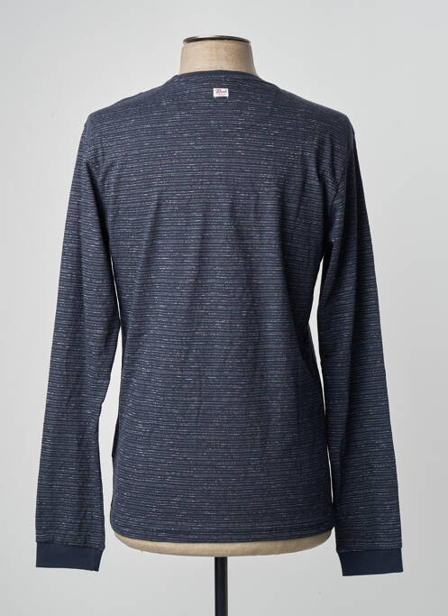 T-shirt bleu PETROL INDUSTRIES homme