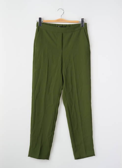 Pantalon droit vert MANGO femme