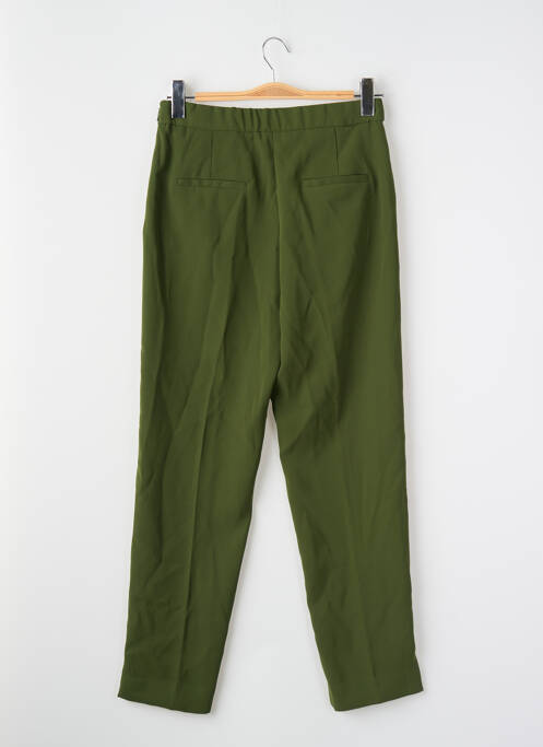Pantalon droit vert MANGO femme