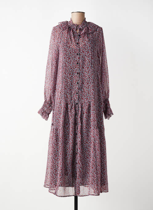 Robe longue rouge MANGO femme