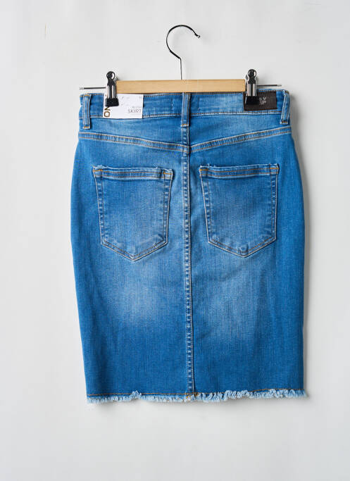 Jupe courte bleu ONLY femme