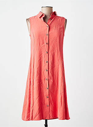 Robe courte rouge MANGO femme