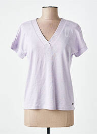 Top violet GARCIA femme
