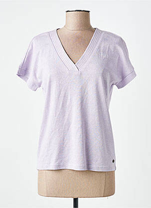 Top violet GARCIA femme