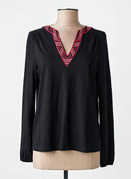 T-shirt noir STREET ONE femme