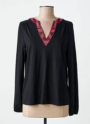 T-shirt noir STREET ONE femme