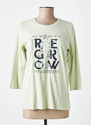 T-shirt vert S.OLIVER femme