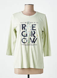 T-shirt vert S.OLIVER femme