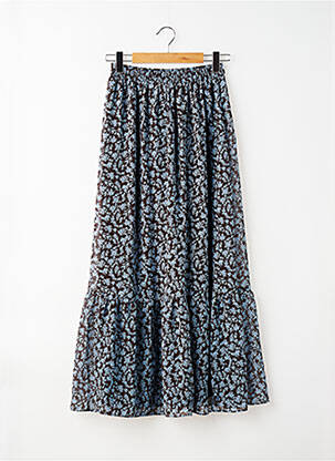 Jupe longue bleu MANGO femme