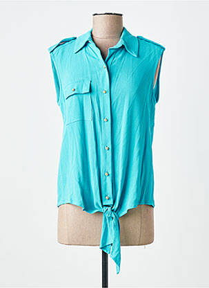 Chemisier bleu AMELIE & AMELIE femme