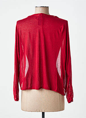Gilet manches longues rouge STREET ONE femme