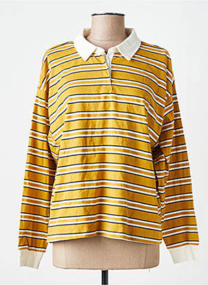 Polo jaune ONLY femme