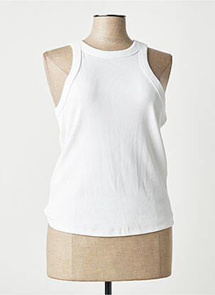 Débardeur blanc MANGO femme