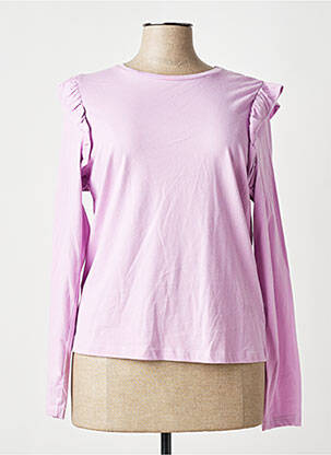 Top violet MANGO femme