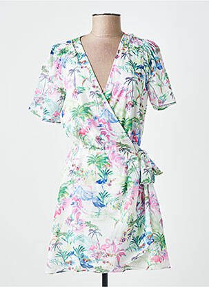 Robe courte blanc GUESS femme