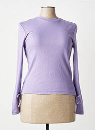 T-shirt violet ONLY femme