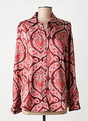 Chemisier rouge MANGO femme