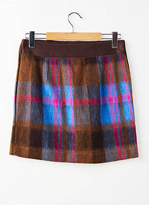 Jupe courte marron STREET ONE femme