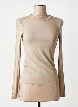 Top beige MANGO femme