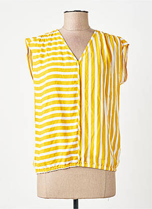 T-shirt jaune STREET ONE femme