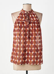 Top marron MOLLY BRACKEN femme