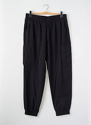 Pantalon cargo noir FRANSA femme