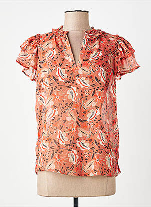 T-shirt orange GARCIA femme