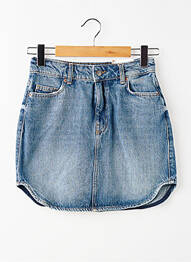 Jupe courte bleu ONLY femme
