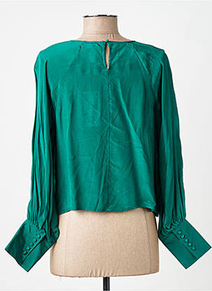 Chemisier vert MANGO femme
