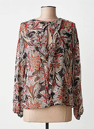 Chemisier orange MANGO femme