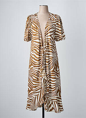 Robe courte marron ONLY femme