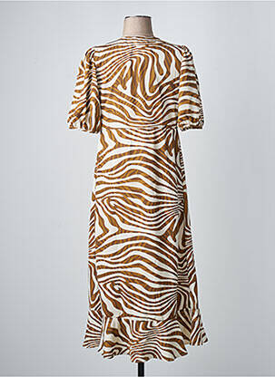 Robe courte marron ONLY femme