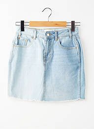 Jupe courte bleu ONLY femme