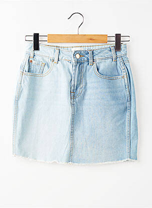 Jupe courte bleu ONLY femme