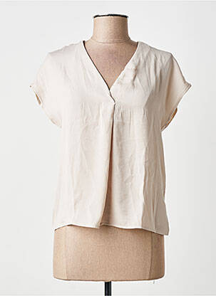 Chemisier beige ONLY femme