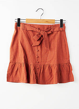 Jupe courte marron MOLLY BRACKEN femme