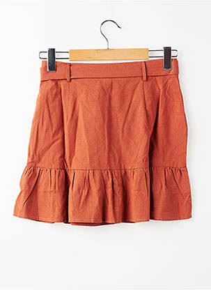 Jupe courte marron MOLLY BRACKEN femme