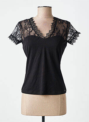Top noir MORGAN femme