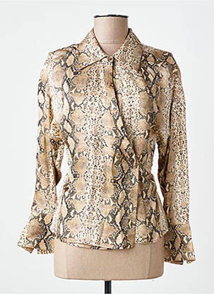 Chemisier beige MANGO femme